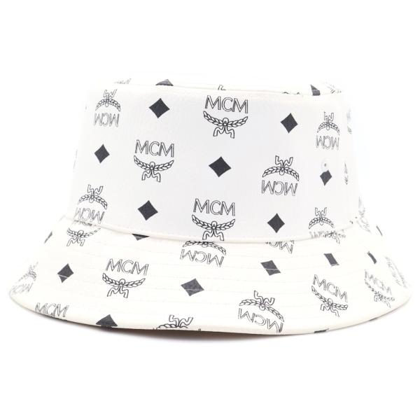 MCM エム シー エム PVC Patterned Bucket Hat ロゴプリント パターンド...