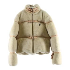LOUIS VUITTON ルイヴィトン 23AW シアリングダウンブルゾン キャメル ダウンジャケット ベージュ 1ABZJZ RM232 CEY HPL71E