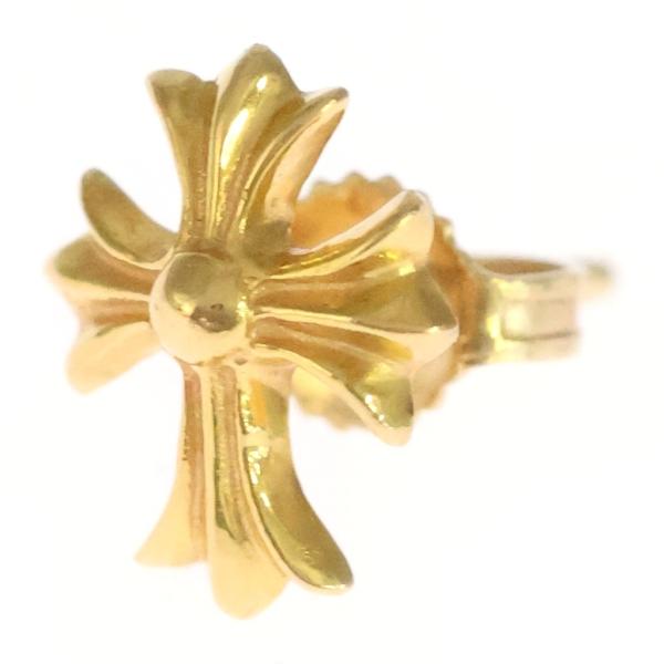 CHROME HEARTS クロムハーツ 22K No2 CH CRS CHクロススタッドピアス ゴ...
