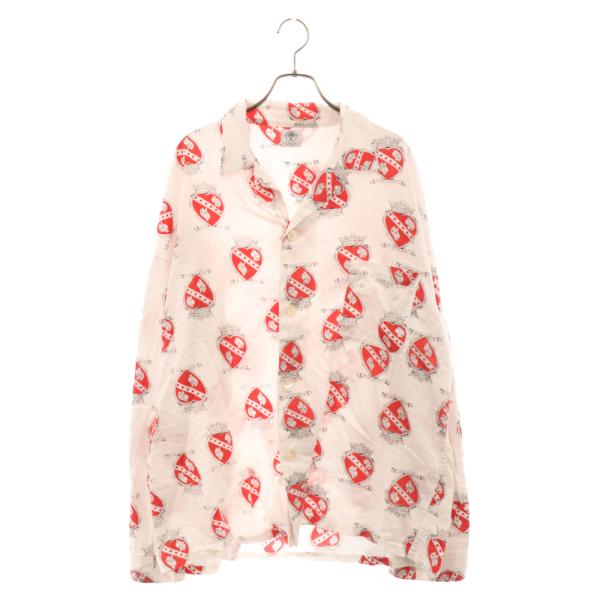 SAINT Mxxxxxx セント マイケル 21SS Pajama Shirt heart SM-...
