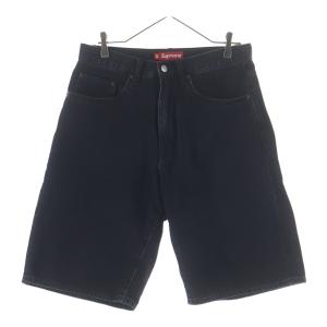SUPREME シュプリーム 25SS Baggy Denim Short バギーデニム ショートパンツ ロゴ刺繍 ブラック