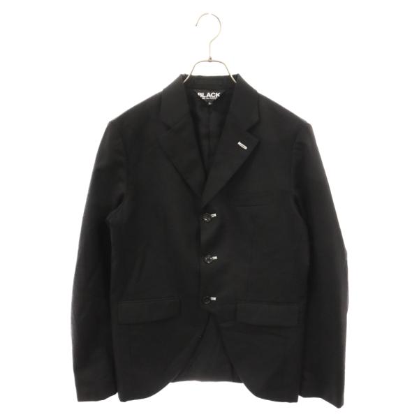 BLACK COMME des GARCONS ブラックコムデギャルソン 17AW 3B ウール テ...