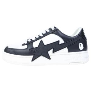 A BATHING APE アベイシングエイプ BAPE STA OS #2 1L80191307 ベイプスタ ローカットスニーカー ブラック US9/27.0cm