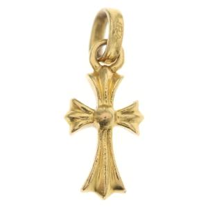 CHROME HEARTS クロムハーツ 22K CRS BBYFAT ベイビーファットクロス ペンダントトップ ゴールドBCA037