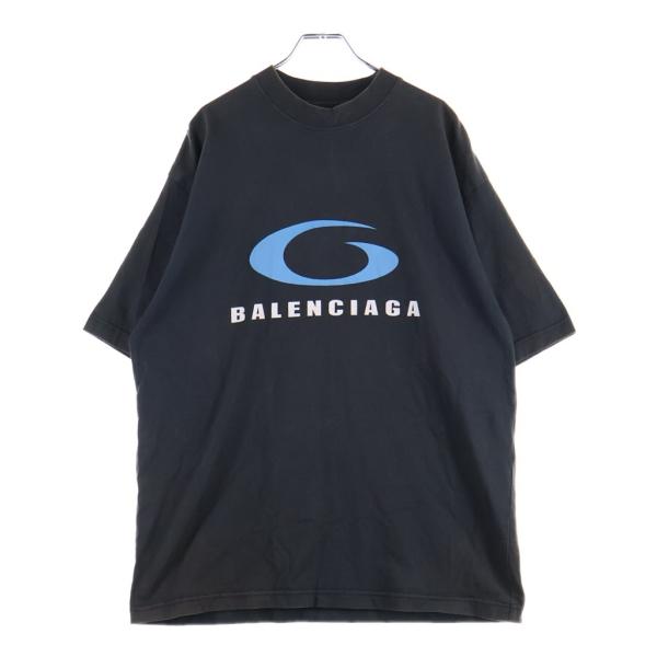 BALENCIAGA バレンシアガ 24SS Loop Sports Icon プリント半袖Tシャツ...