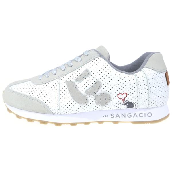 Sangacio サンガッチョ ×BRANDALISED ブランダライズド バンクシー ローカットス...