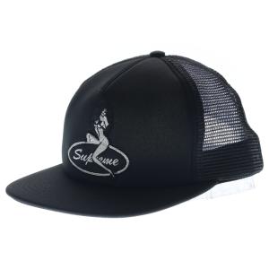 SUPREME シュプリーム Pin Up Mesh Back 5-Panel CAP ピン アップ メッシュ バック 5パネル キャップ ブラック