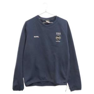 エフシーアールビー/エフシーレアルブリストル 16AW サイドジップクルーネック長袖スウェット トレーナー FCRB-167018｜shopbring