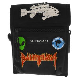 BALENCIAGA バレンシアガ 22SS Explorer Pouch エクスプローラー ナイロン ショルダーポーチ バッグ RYG8W3M ブラック｜shopbring