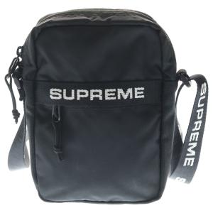 SUPREME シュプリーム 22AW Shoulder Bag ブランドロゴテープ ショルダーバック ブラック