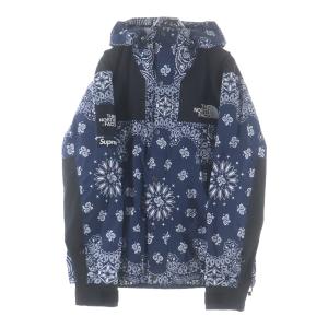 SUPREME シュプリーム 14AW Bandana Mountain Parka バンダナマウンテンパーカー NP51400I マウンテンパーカー ネイビー