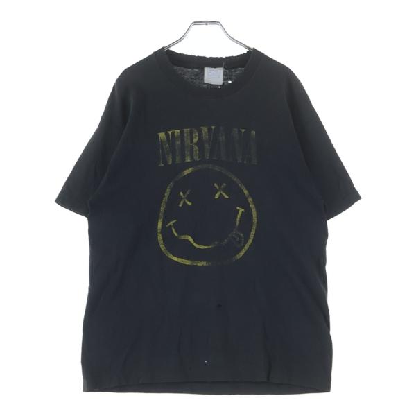 VINTAGE ヴィンテージ 90s WILDOATS NIRVANA SMILE TEE 92R ...
