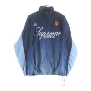 SUPREME シュプリーム 25AW ×Umbro Gradient Track Jacket アンブロ グラディエントトラックジャケット ナイロンジャケット ブルー