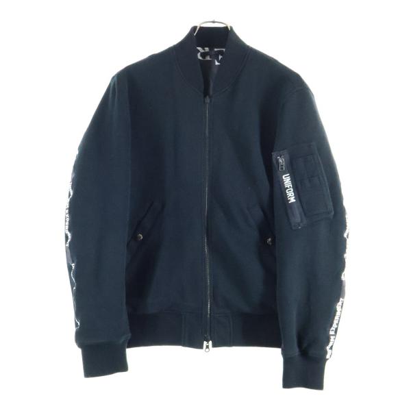 UNIFORM EXPERIMENT (ユニフォームエクスペリメント) 15AW フロントジップアッ...