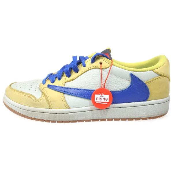 ナイキ ×トラヴィススコット AIR JORDAN 1 ウィメンズ エアジョーダン1 カナリー ロー...
