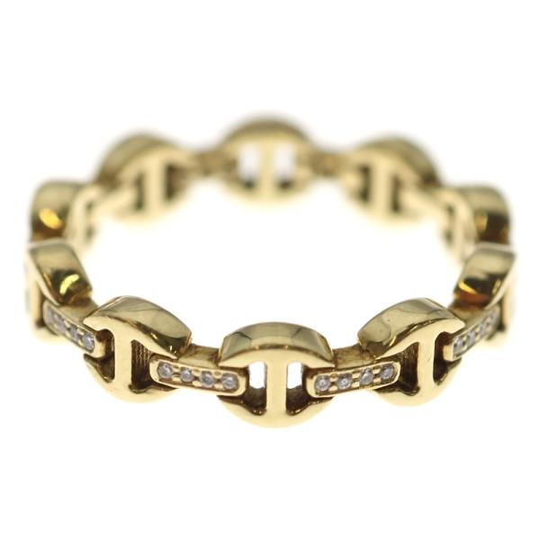 ホーセンブース マイクロ デイム ツー トライリンク ウィズ ダイヤモンド ブリッジズ リング 指輪...