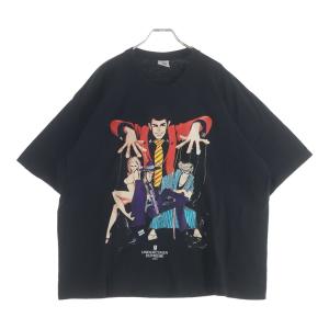 SUPREME シュプリーム 23SS × UNDERCOVER Lupin Tee アンダーカバー フロント ルパン三世 プリント 半袖Tシャツ カットソー ブラック