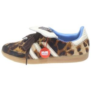 アディダス ×WALES BONNER SAMBA PONY LEO LOW Leopard ウェールズボナー サンバ ポニー レオパード ローカットスニーカー IE0578