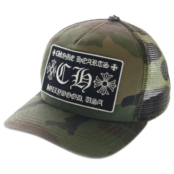 CHROME HEARTS クロムハーツ TRUCKER CAP トラッカーキャップ CHパッチ ク...