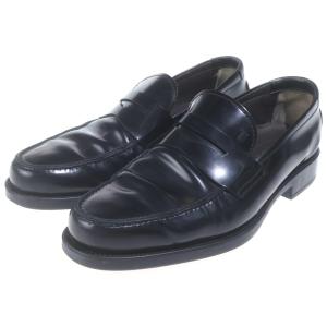 TODS トッズ レザーローファー ブラック #7の詳細画像1