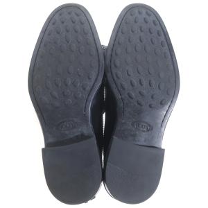 TODS トッズ レザーローファー ブラック #7の詳細画像4
