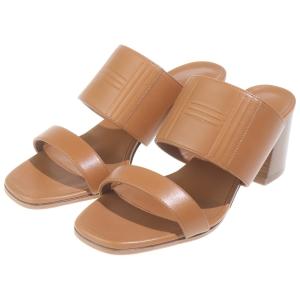 HERMES エルメス Kute60 厚底サンダル ブラウン