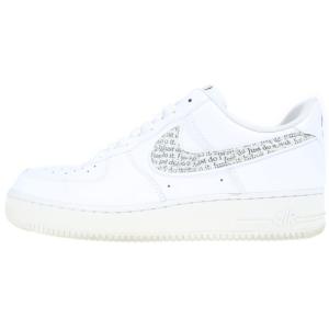 ナイキ AIR FORCE 1 LOW BQ5361-100 エアフォース1 ロー ジャスト ドゥー イット パック ホワイト クリア ローカットスニーカー