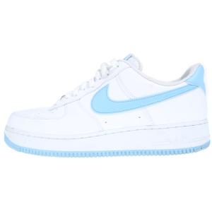 ナイキ AIR FORCE 1 LOW 07 UNIVERSITY BLUE FQ4296-100 エアフォース1 ロー 07 ユニバーシティブルー ローカットスニーカー US12/30cm