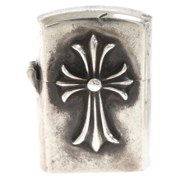 CHROME HEARTS クロムハーツ ZIPPO LIGHTERZ-V1 V1スモールCHクロス...