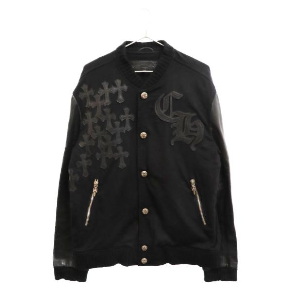 CHROME HEARTS クロムハーツ LETTERMAN レターマン CHマルチレザーパッチレザ...