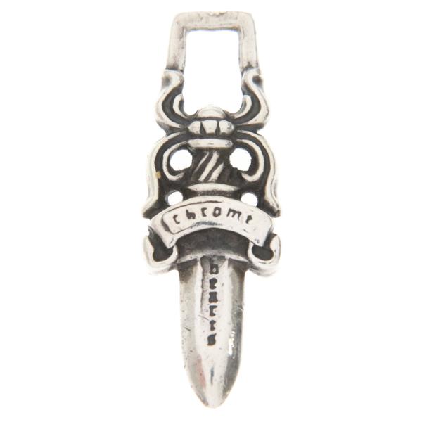 CHROME HEARTS クロムハーツ #5DAGGER ZIP1 #5ダガーチャーム シルバーネ...