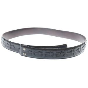 CHROME HEARTS クロムハーツ 1.5 STRAP CEMETERY 1.5inchセメタリークロスパッチ レザーベルト
