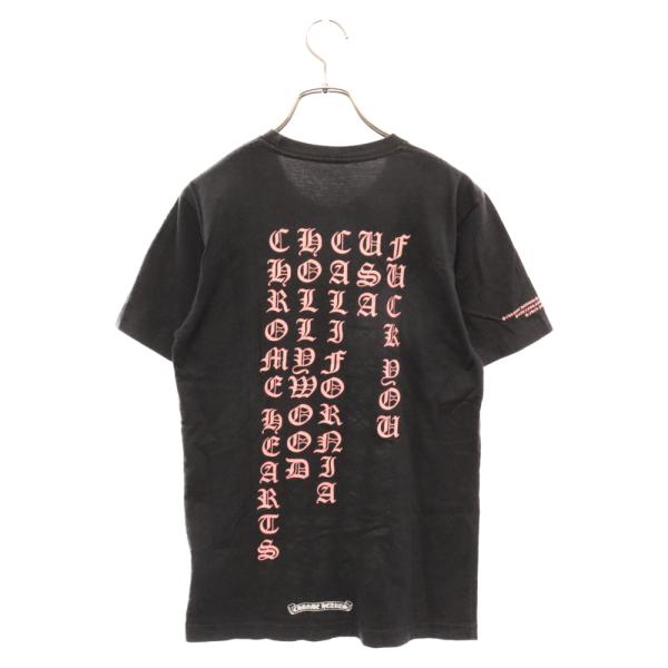 CHROME HEARTS クロムハーツ バック オールドイングリッシュ ロゴプリント 半袖Tシャツ...