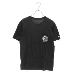 CHROME HEARTS クロムハーツ CH T-SHRT/1 ホースシューバックプリント半袖ポケットTシャツ ブラック｜shopbring