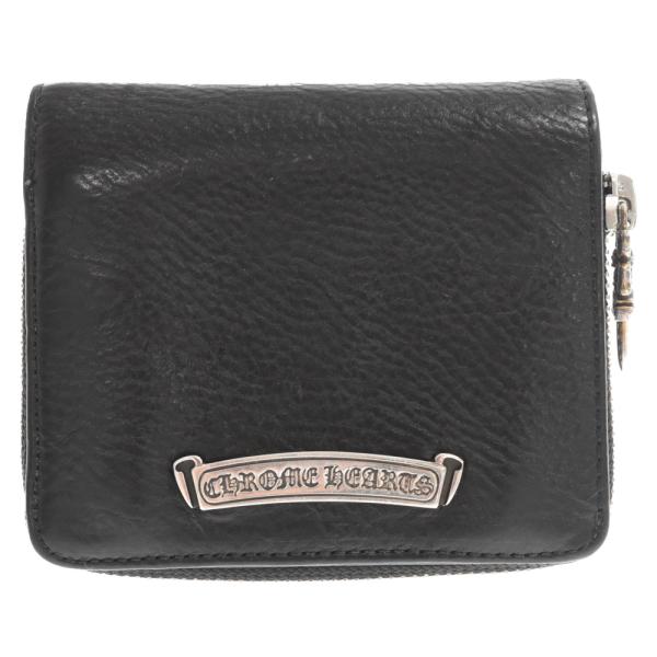 CHROME HEARTS クロムハーツ SQ ZIP BILL スクエアジップビル ラウンドジップ...