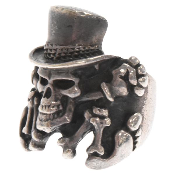 CRAZY PIG クレイジーピッグ MASCOT SKULL RING マスコットスカルシルバーリ...