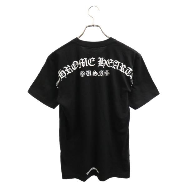 CHROME HEARTS CH T-SHRT 1 アーチロゴプリントTシャツ 半袖Tシャツ クロム...