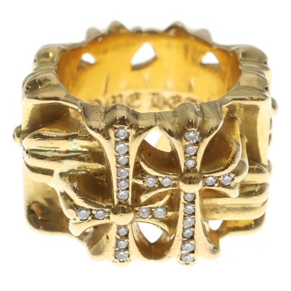 CHROME HEARTS クロムハーツ 22K SQUARE CEMETERY P/D スクエアセ...