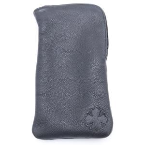 CHROME HEARTS クロムハーツ CASE アイウェアケース 眼鏡ケース レザー ブラック