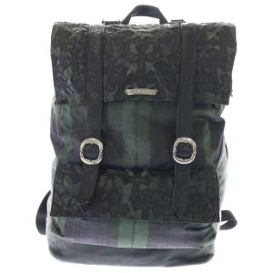 CHROME HEARTS クロムハーツ MOTO BACKPACK CROSS モトバッグ セメタリークロスパッチ切替レザーバックパック