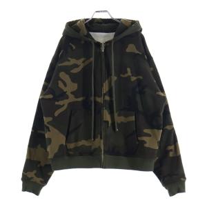 CHROME HEARTS クロムハーツ 袖フローラルバックホースシューレザーパッチパーカー