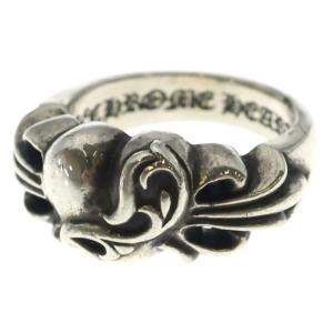 CHROME HEARTS クロムハーツ FLRL CRS HRT フローラルハートリング シルバー