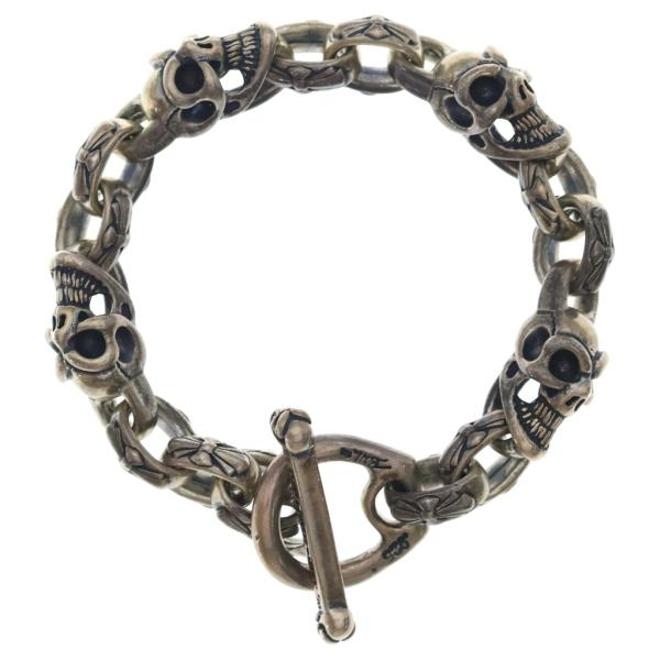 Bill Wall Leather/BWL ビルウォールレザー SKULL LINK BRACELE...