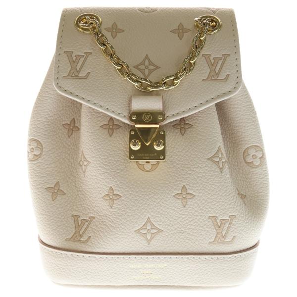 ルイヴィトン ナノ ノエ モノグラム アンプラント レザー ミニ バックパック リュックサック ゴー...