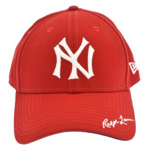 ポロラルフローレン ×Newera 49FIFTY NYロゴ刺繍ベースボールキャップ レッド 帽子 ニューエラ｜shopbring