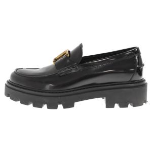 TOD'S トッズ Men's Timeless Leather Loafers メンズ タイムレス レザー ローファー ブラック｜shopbring