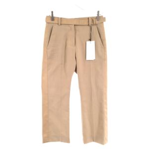 Sacai サカイ 23SS Suiting Pants サイドライン ベルト スラックス パンツ ベージュ 23-06451｜shopbring