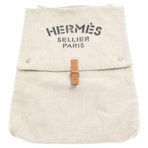 HERMES エルメス バギー バゲッジ アリーヌ キャンバス トートバッグ ベージュ｜shopbring