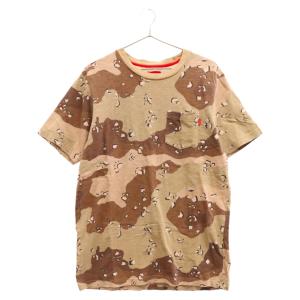 SUPREME シュプリーム 17SS Pocket Desert Camo Tee ポケットデザートカモフラ 半袖Tシャツ カットソー ブラウン｜shopbring