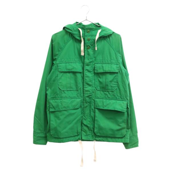 WOOLRICH ウールリッチ 復刻タグ USA製 マルチポケット コットンジャケット パーカー グ...